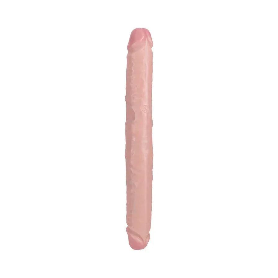 RealRock Realistic Skin Thick Double Ended Dong 14in - Buy At Luxury Toy X - Free 3-Day Shipping
