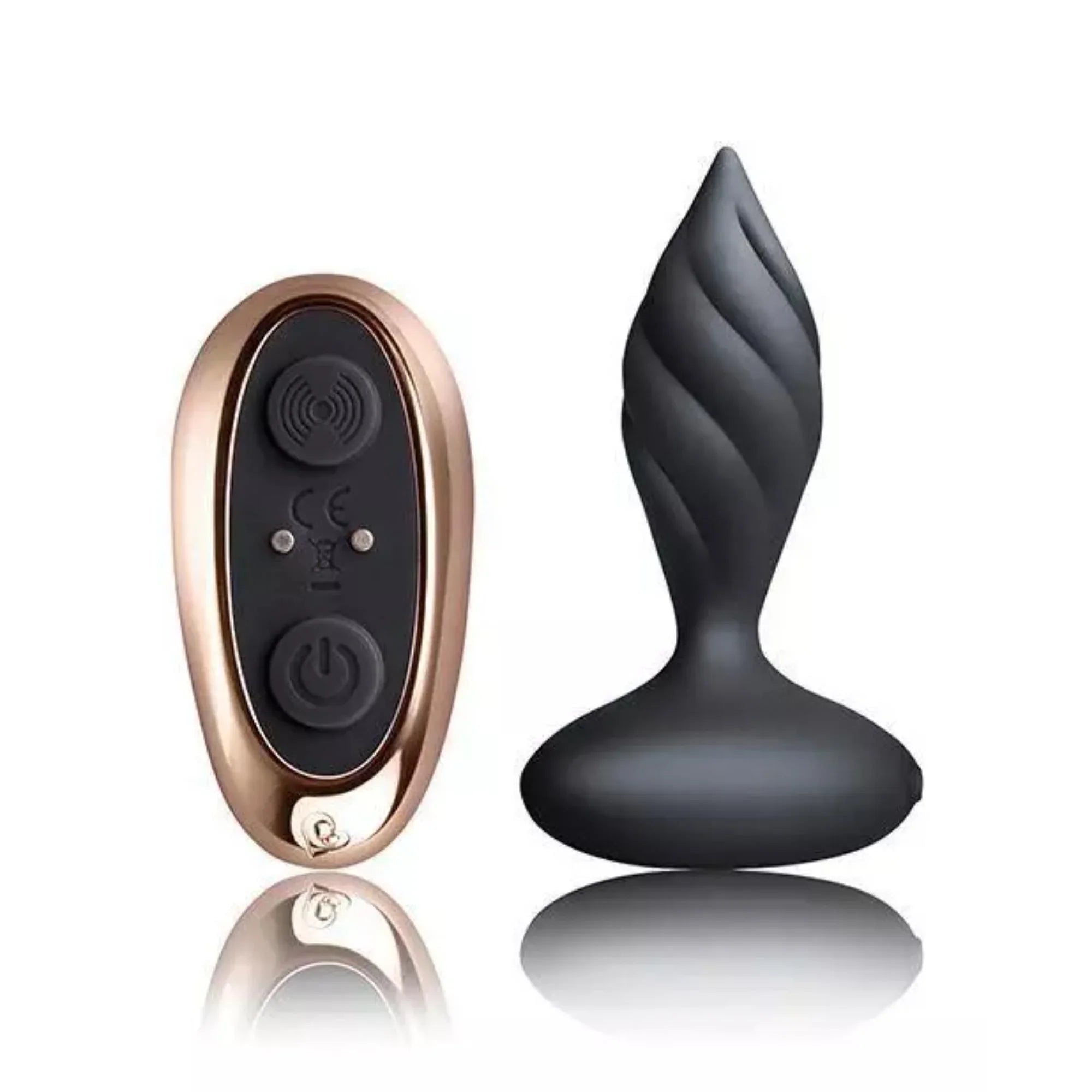Rocks Off Desire Rechargeable Silicone Anal Plug with Remote Control - Buy At Luxury Toy X - Free 3-Day Shipping