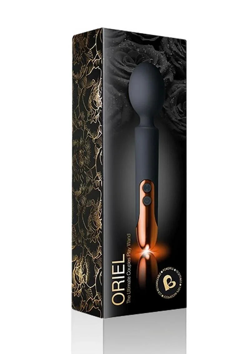 Rocks Off Oriel Rechargeable Silicone Wand Massager - Buy At Luxury Toy X - Free 3-Day Shipping