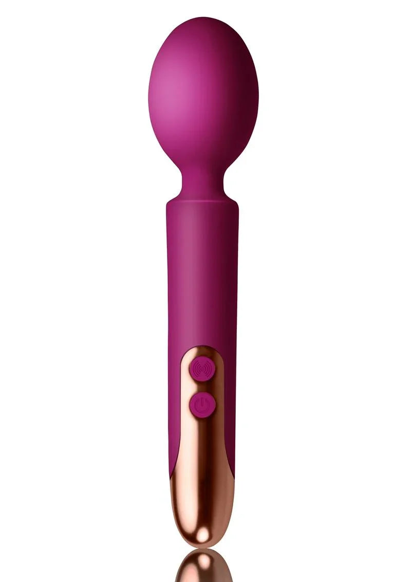 Rocks Off Oriel Silicone Rechargeable Wand Massager - Buy At Luxury Toy X - Free 3-Day Shipping