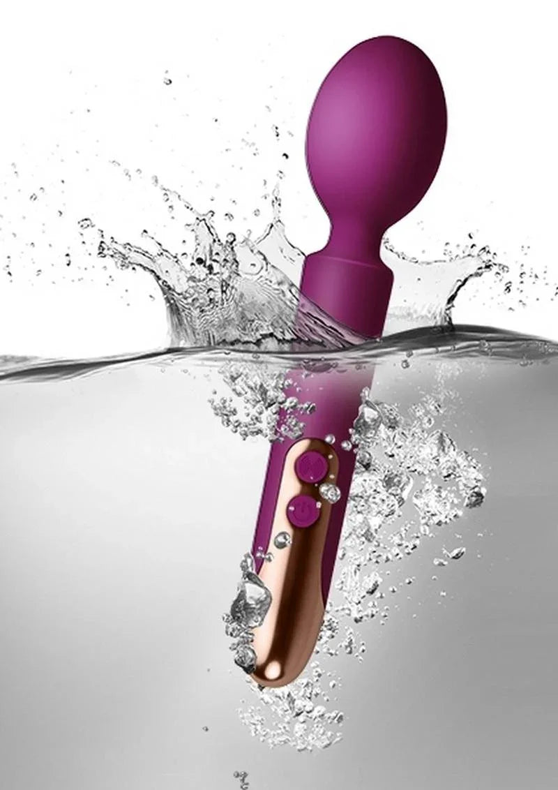 Rocks Off Oriel Silicone Rechargeable Wand Massager - Buy At Luxury Toy X - Free 3-Day Shipping
