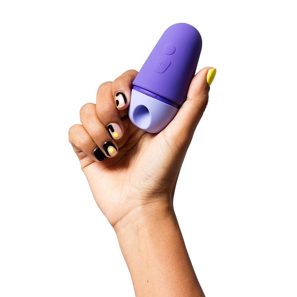 Romp Free X Rechargeable Silicone Clitoral Air Stimulator - Buy At Luxury Toy X - Free 3-Day Shipping