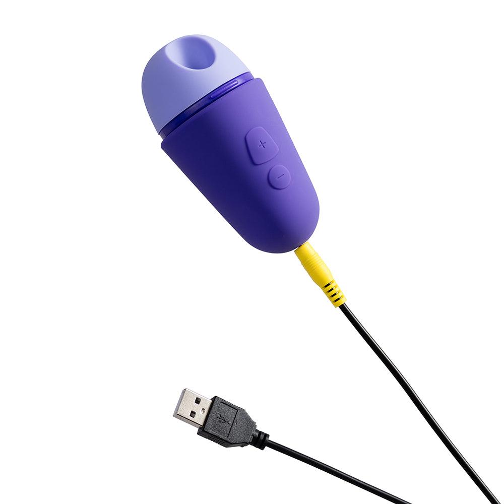 Romp Free X Rechargeable Silicone Clitoral Air Stimulator - Buy At Luxury Toy X - Free 3-Day Shipping
