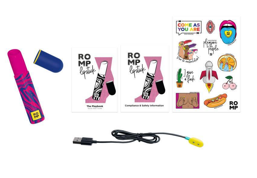 Romp Lipstick Rechargeable Clitoral Stimulator - Buy At Luxury Toy X - Free 3-Day Shipping