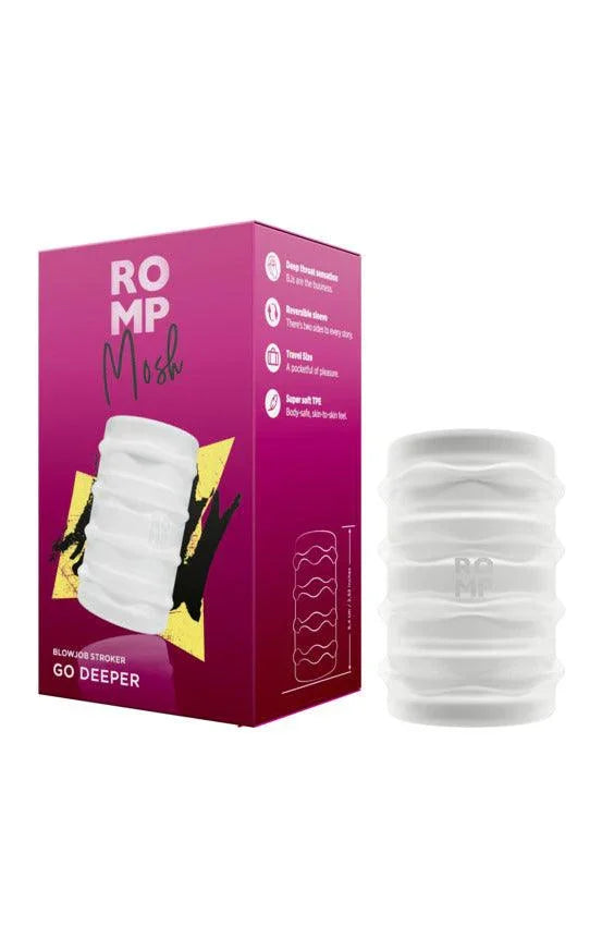 ROMP Mosh Compact Reversible Manual Stroker - Buy At Luxury Toy X - Free 3-Day Shipping