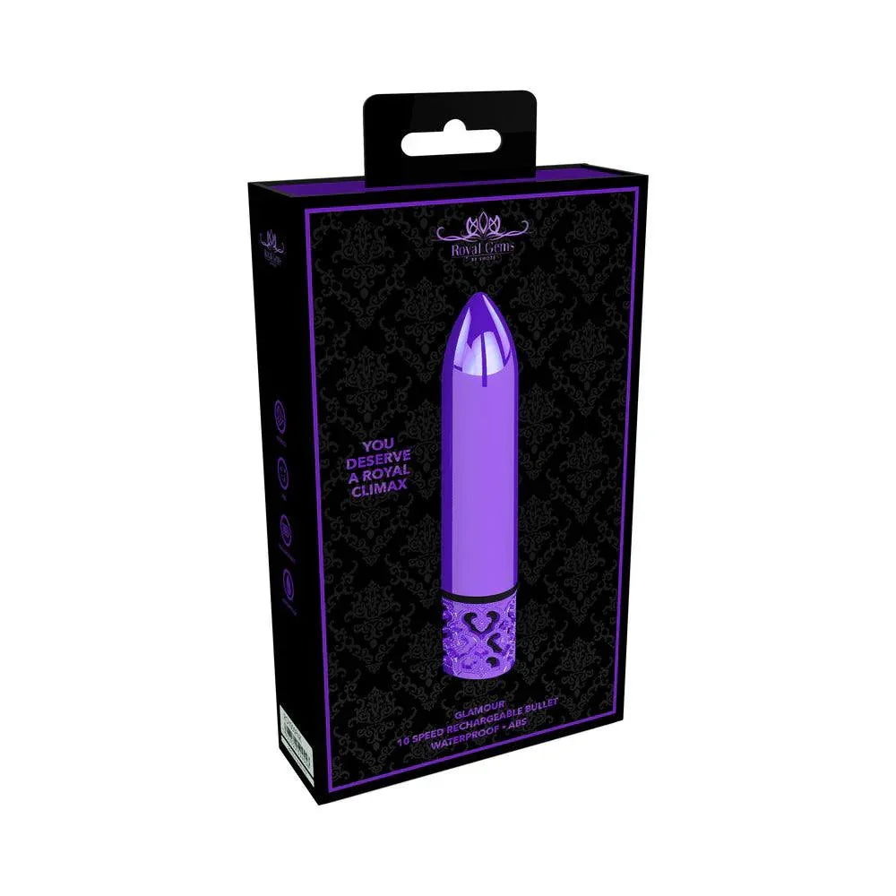 Royal Gems Glamour Rechargeable Bullet Vibrator - Buy At Luxury Toy X - Free 3-Day Shipping