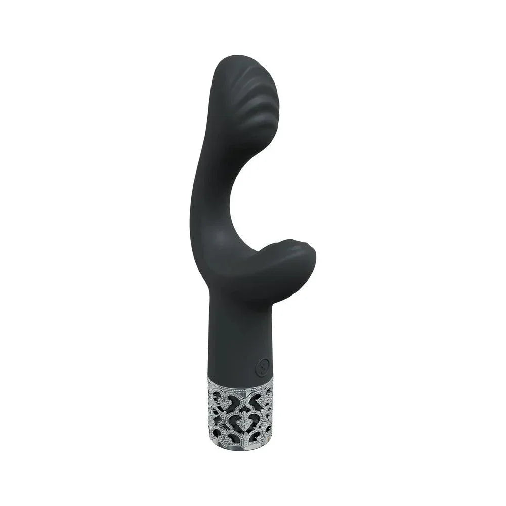 Royal Gems Majestic Silicone Rechargeable Vibrator - Buy At Luxury Toy X - Free 3-Day Shipping