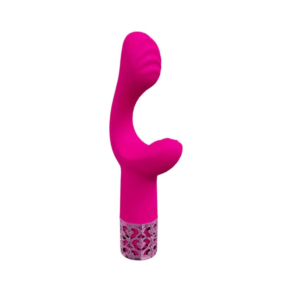Royal Gems Majestic Silicone Rechargeable Vibrator - Buy At Luxury Toy X - Free 3-Day Shipping