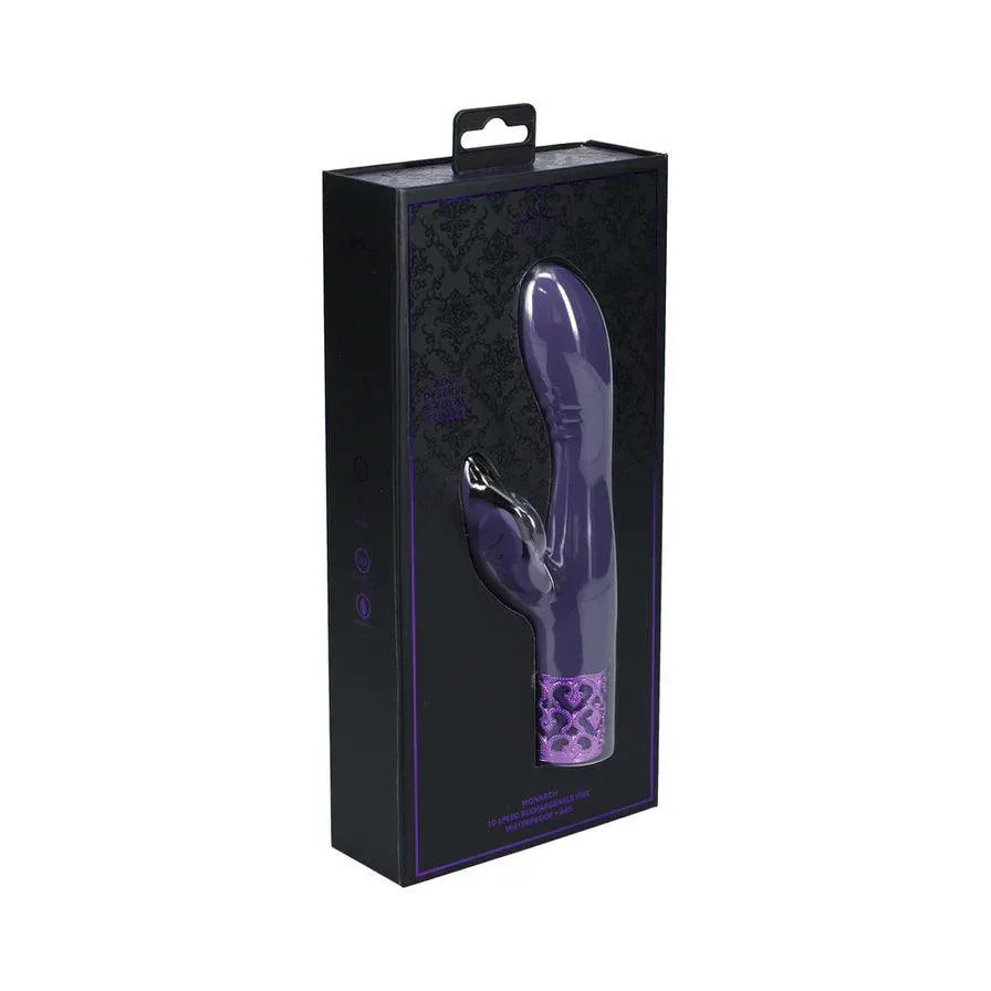 Royal Gems Monarch Silicone Rechargeable Vibrator - Buy At Luxury Toy X - Free 3-Day Shipping