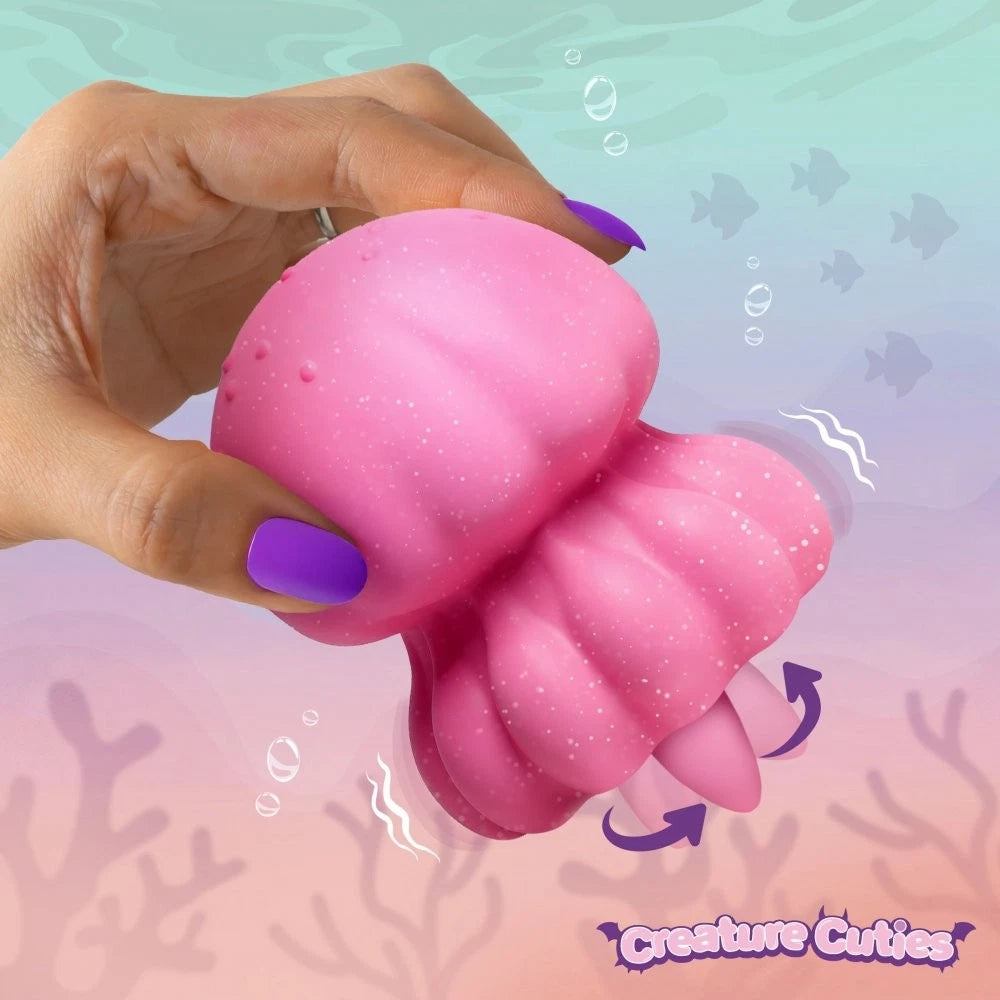 Creature Cocks Glow Jelly Licking & Vibrating Rechargeable Silicone Stimulator