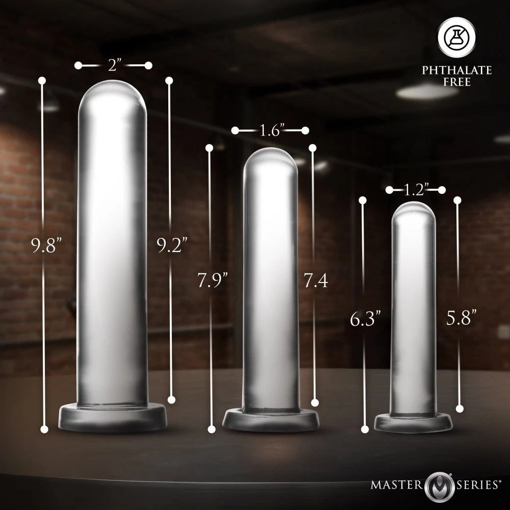 Master Series Triple Towers Dilator Set (3 Piece) with Suction Base