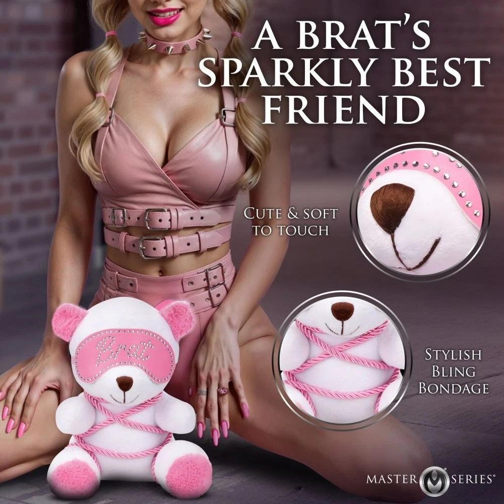 Master Series Brat Bondage Bear Plush
