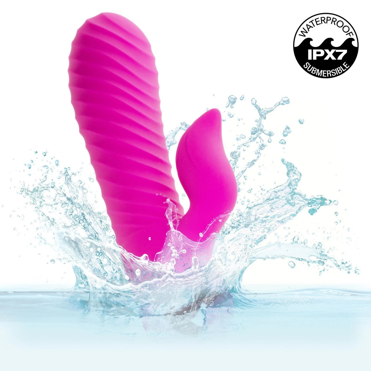 Extra Thicc Chubby Gyrating Tickler – Rechargeable Silicone Dual Motor Vibrator