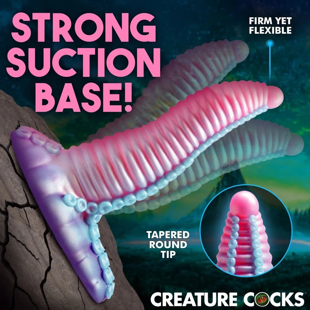 Creature Cocks Mega-Tenta Vibrating Rechargeable Silicone Tentacle Dildo with Remote