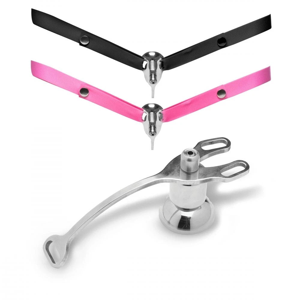 Master Series Sissy Vice Push-In Chastity Cage