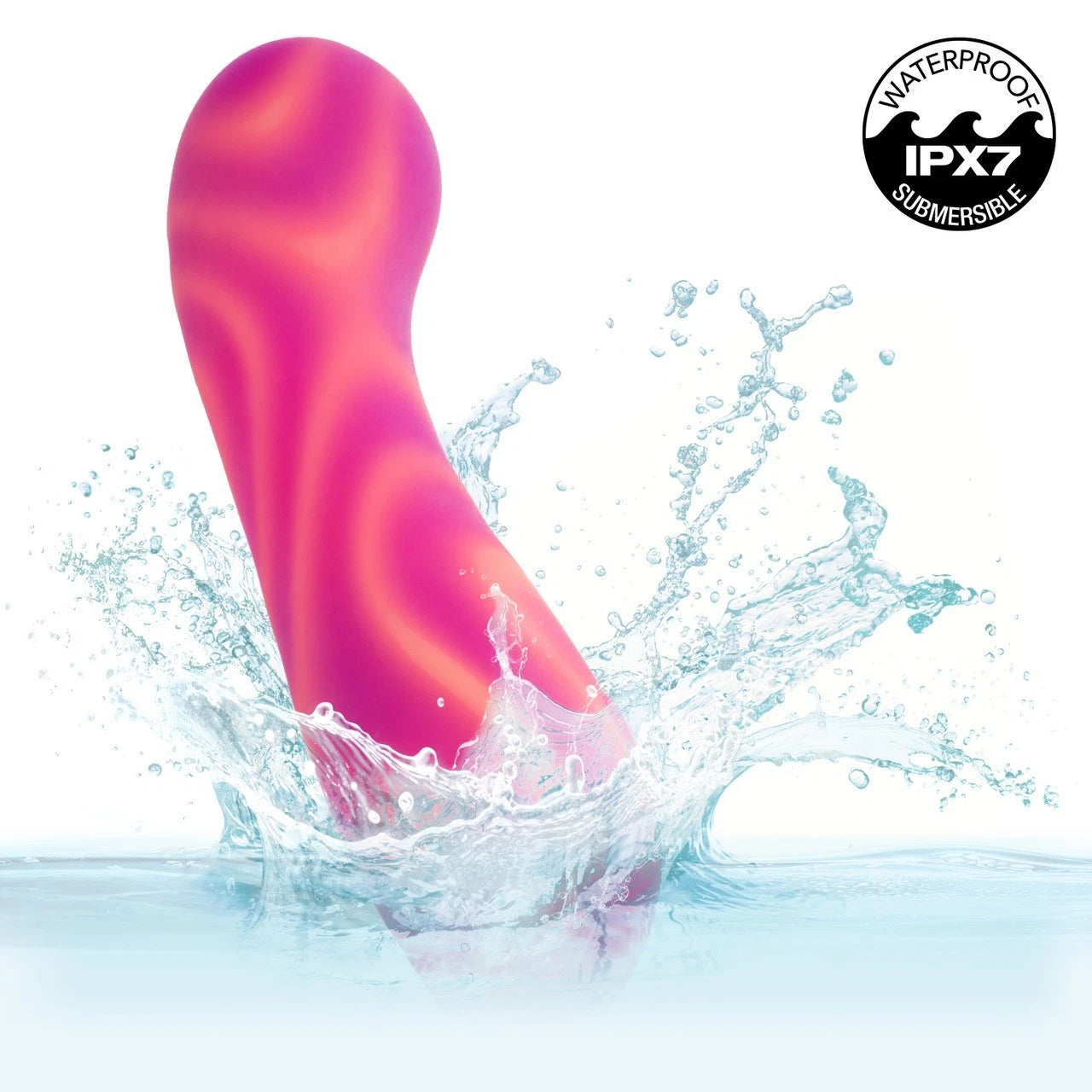 Endless Summer Sunset Seducer Rechargeable Massager – Light-Up Silicone Vibe