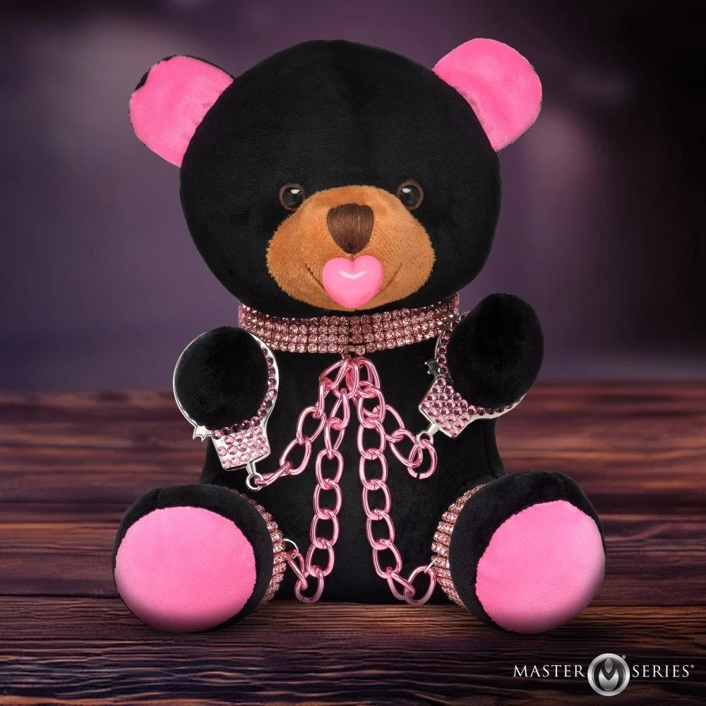 Master Series Bling Bondage Bear Plush