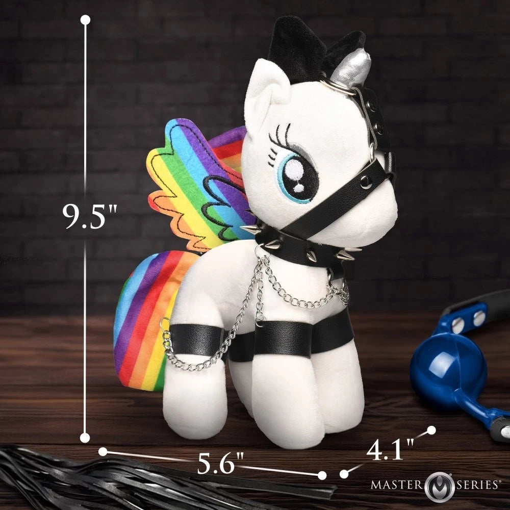 Master Series Bondage Pony Plush Novelty with Harness