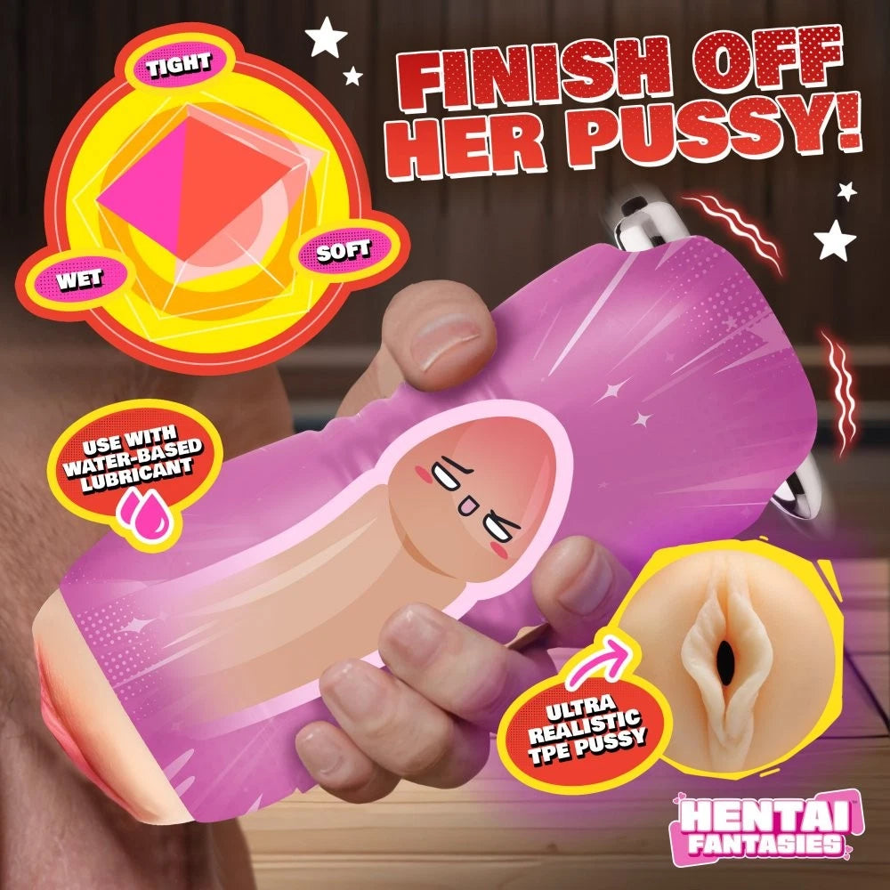 Hentai Fantasies Misato Shibari Girl Vibrating Stroker
