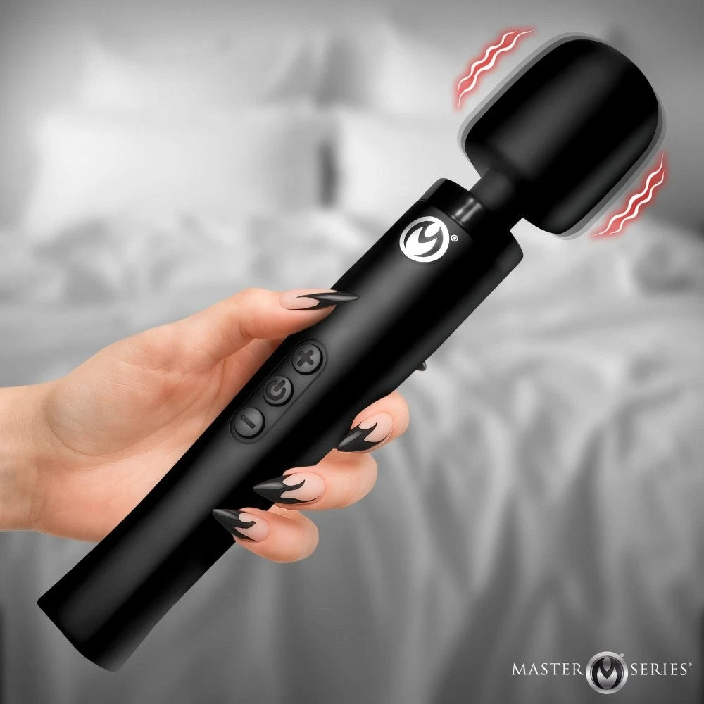 Master Series Thunderstick Pro Slim Wand Massager – Rechargeable Powerful Mini Wand