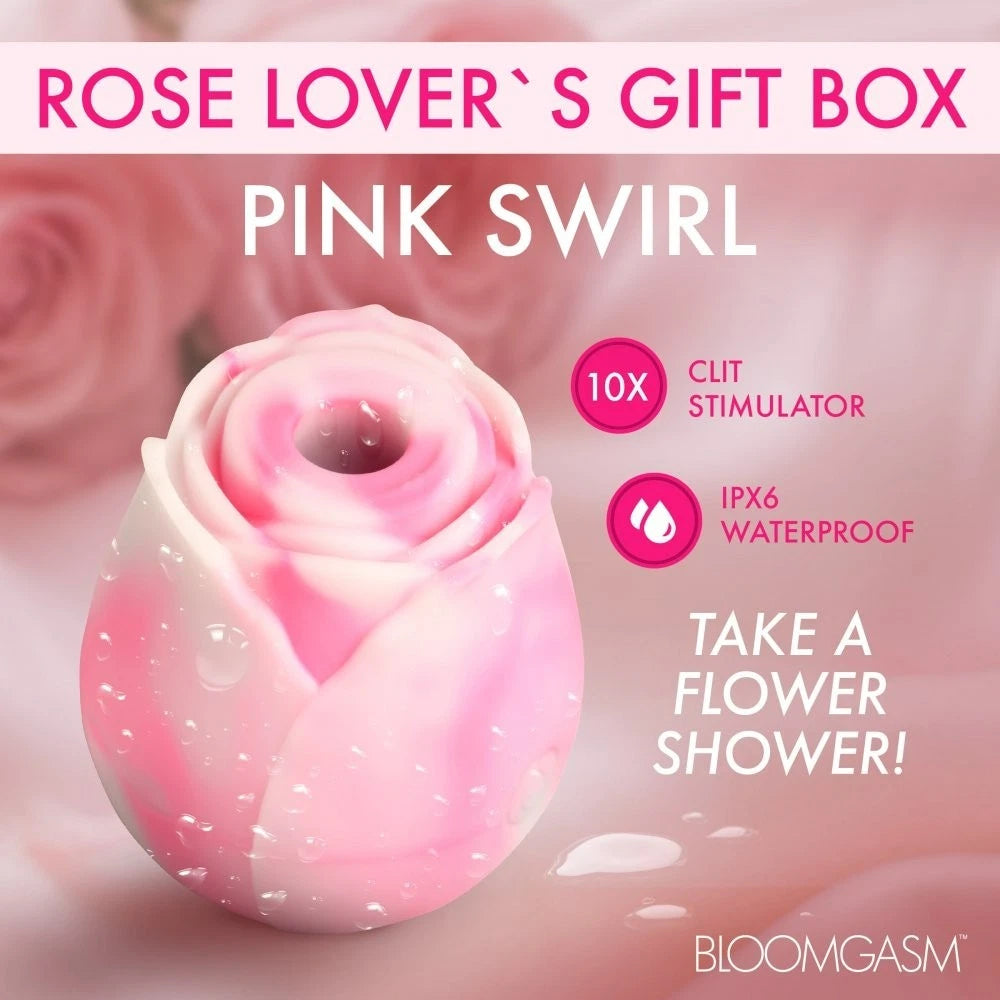 Bloomgasm The Rose Lovers Gift Box – Pink Swirl