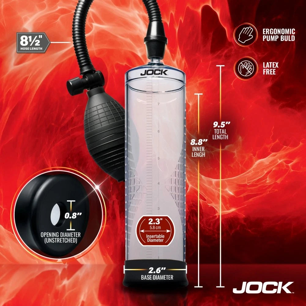 Jock Amp Up Penis Pump with Bulb