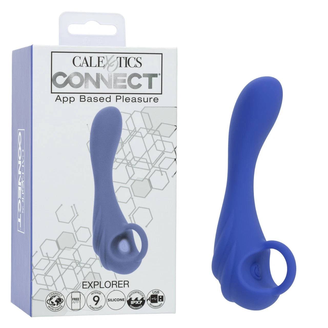 CalExotics Connect Explorer App-Controlled Probe – Rechargeable Silicone
