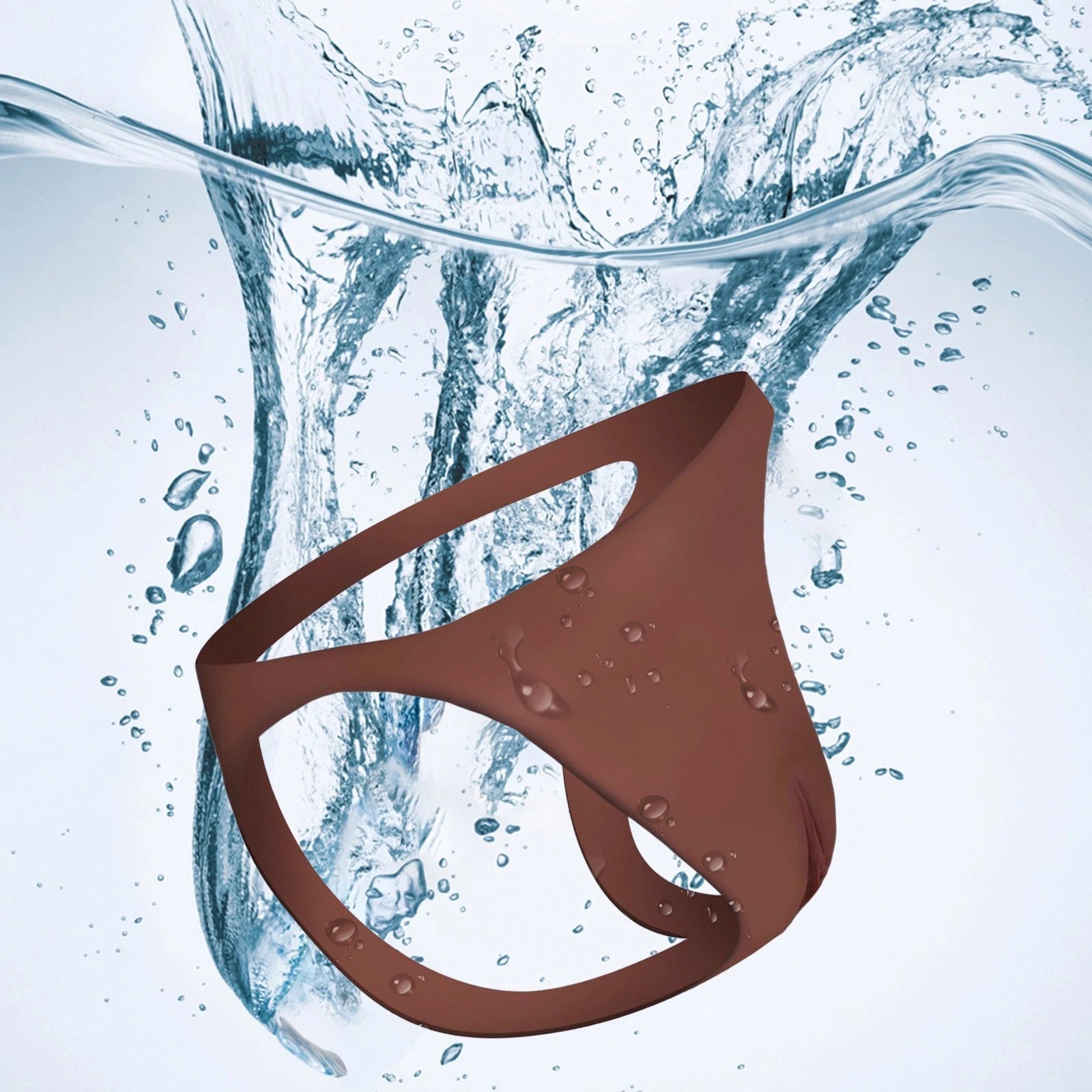 Master Series Pussy Strap Silicone Vagina Jockstrap