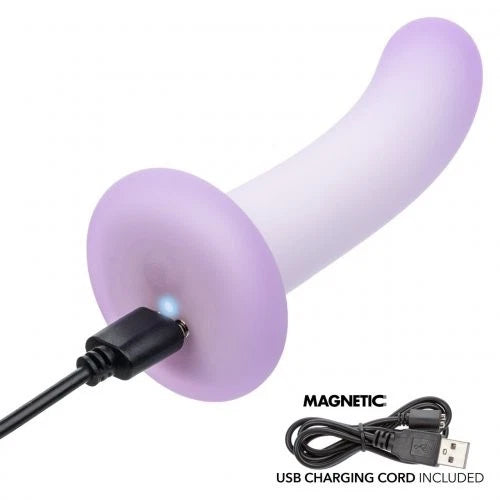 Lavender Haze Slender Curved Probe – Rechargeable Silicone Vibrator