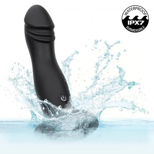 Onyxxx Rechargeable Silicone Contoured Probe with Suction Base