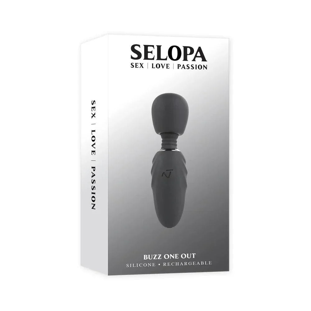 Selopa Buzz One Out Rechargeable Silicone Mini Wand - Buy At Luxury Toy X - Free 3-Day Shipping
