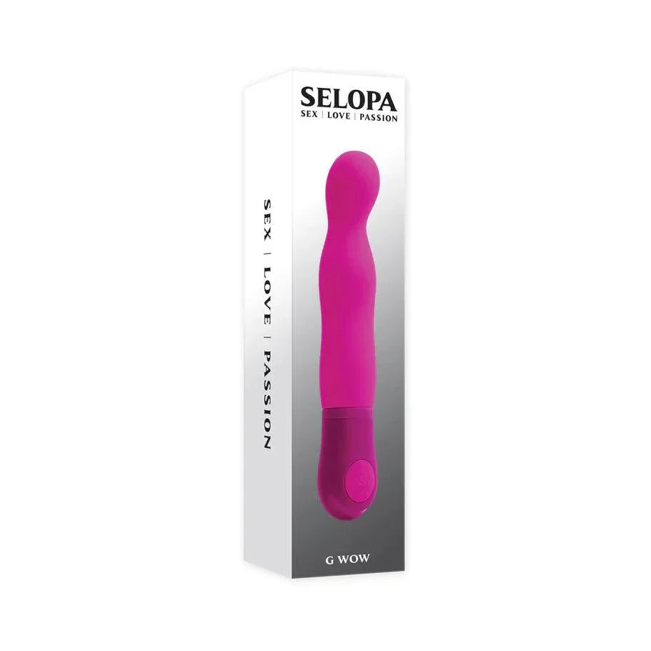 Selopa G Wow Silicone G-Spot Vibrator - Buy At Luxury Toy X - Free 3-Day Shipping