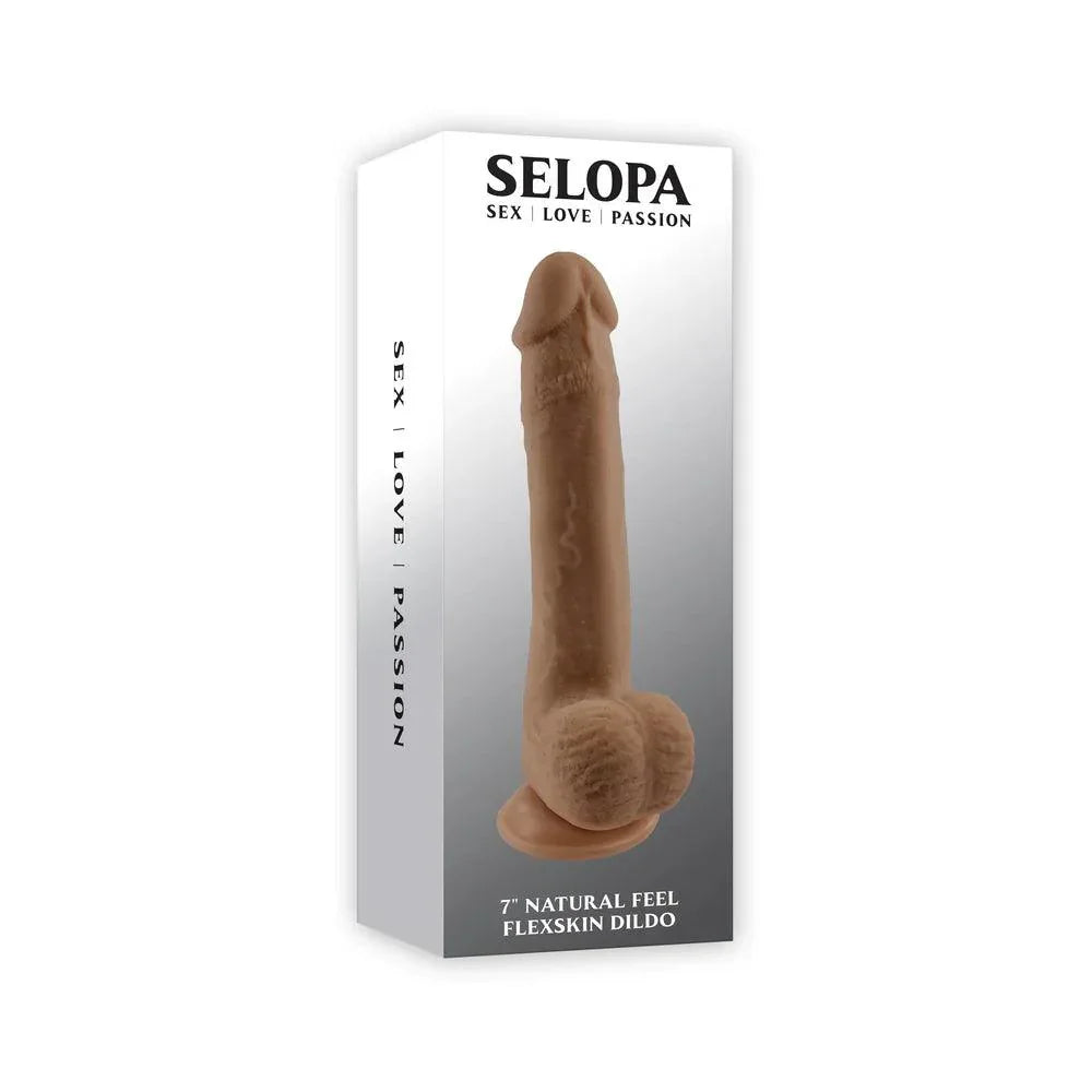 Selopa Natural Feel Flexskin Dildo 7in - Buy At Luxury Toy X - Free 3-Day Shipping