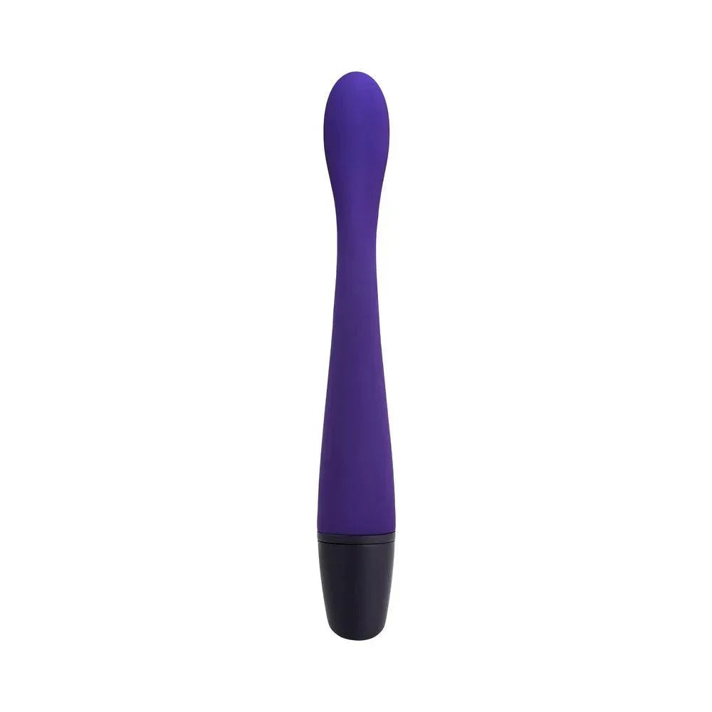 Selopa Plum Passion Rechargeable Silicone Vibrator with Clitoral Stimulator - Buy At Luxury Toy X - Free 3-Day Shipping