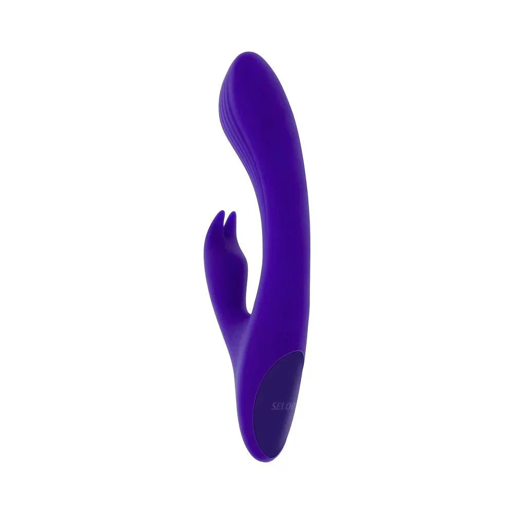 Selopa Poseable Bunny Rechargeable Dual Stimulator Silicone - Buy At Luxury Toy X - Free 3-Day Shipping