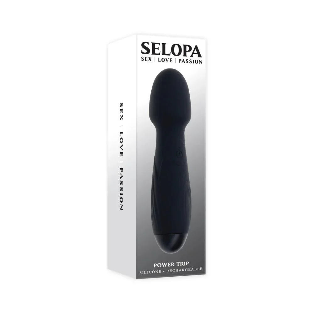 Selopa Power Trip Rechargeable Silicone Wand - Buy At Luxury Toy X - Free 3-Day Shipping
