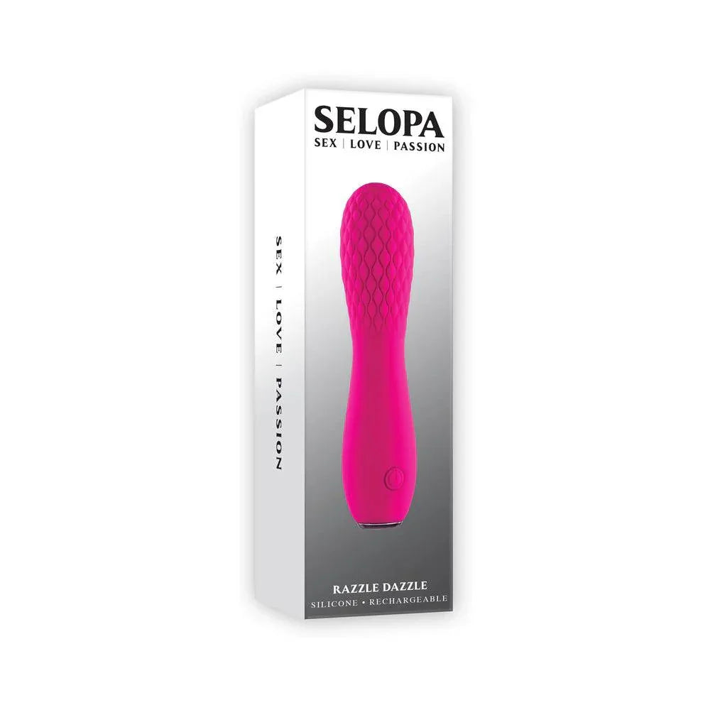 Selopa Razzle Dazzle Rechargeable Silicone Vibrator - Buy At Luxury Toy X - Free 3-Day Shipping