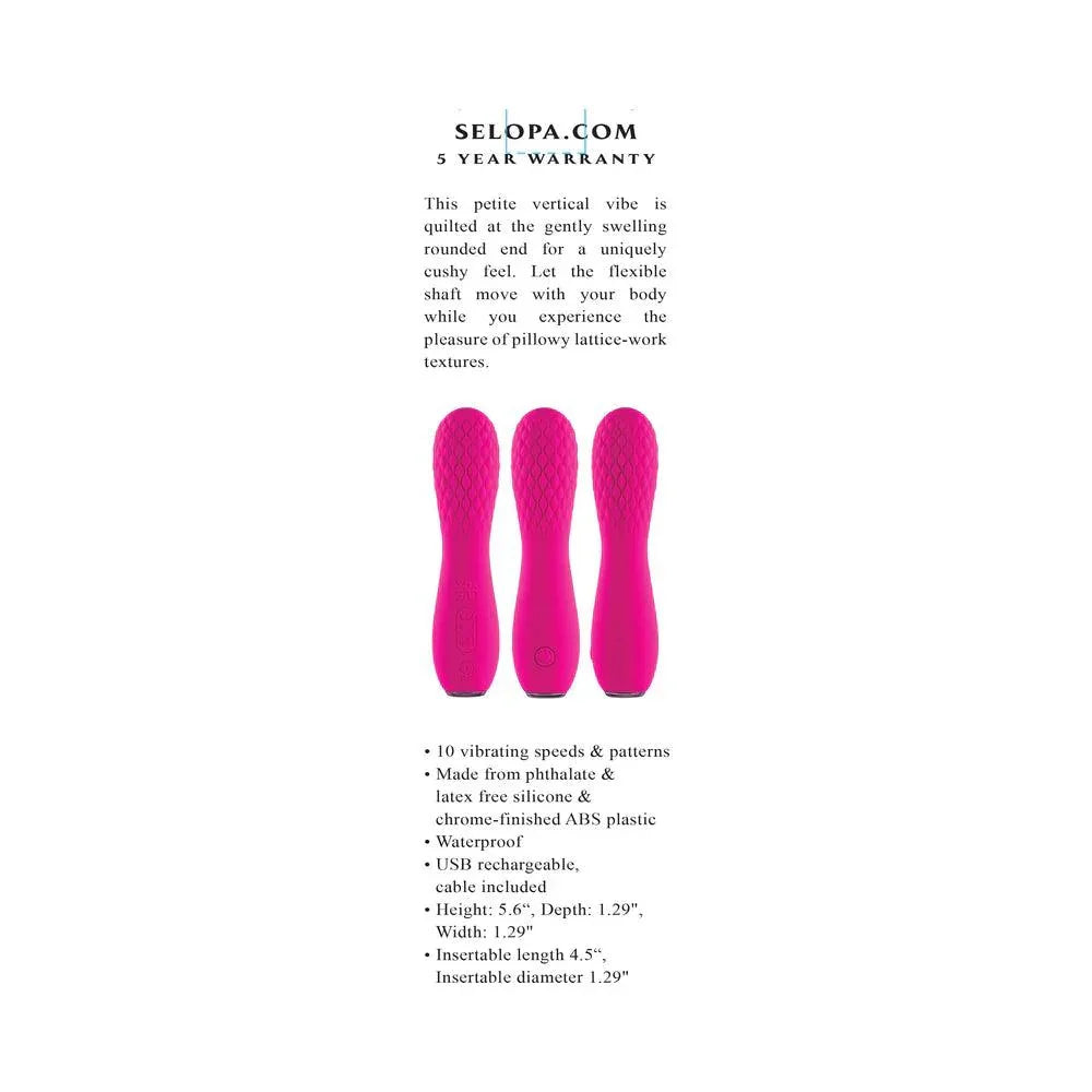 Selopa Razzle Dazzle Rechargeable Silicone Vibrator - Buy At Luxury Toy X - Free 3-Day Shipping