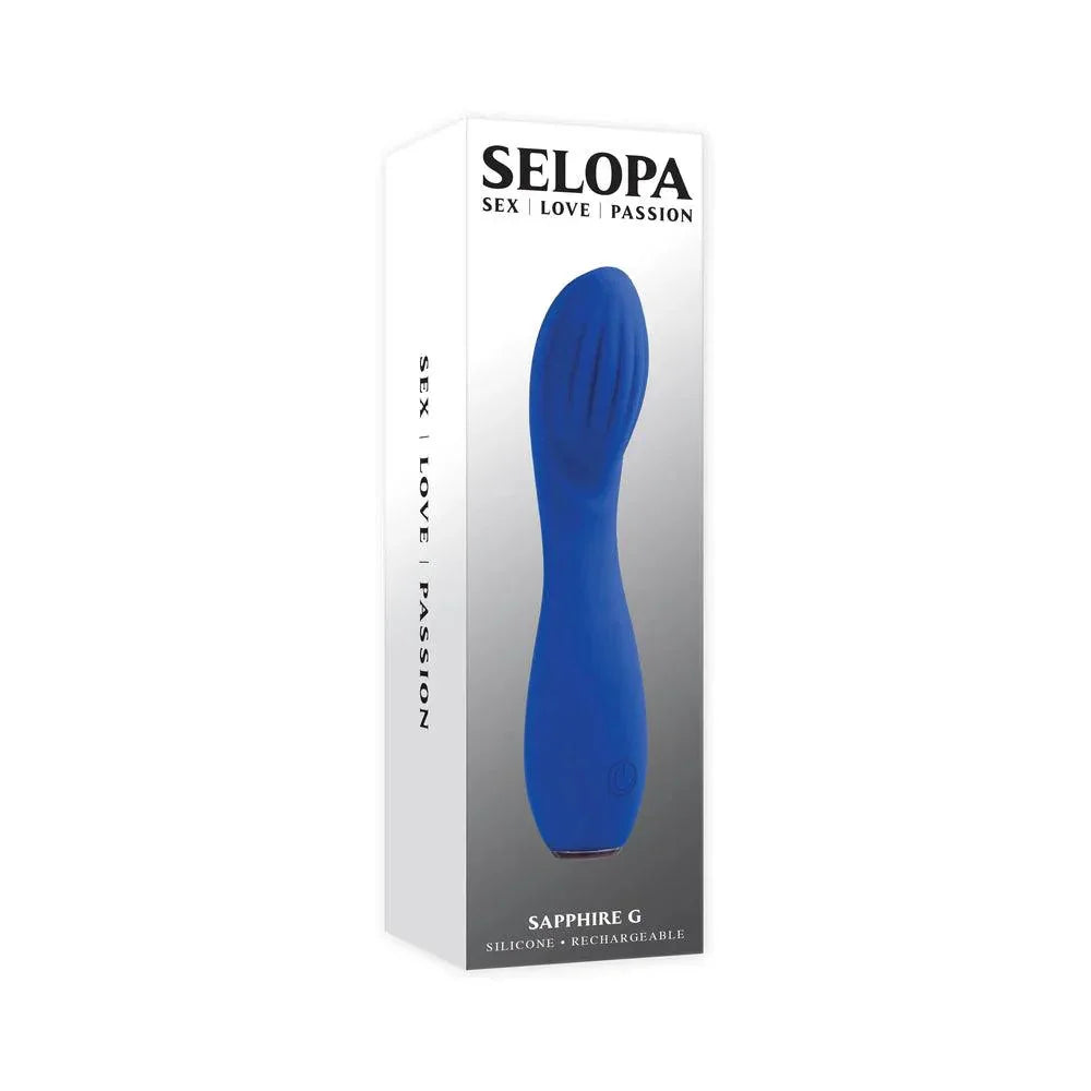 Selopa Sapphire G Rechargeable Silicone Vibrator - Buy At Luxury Toy X - Free 3-Day Shipping