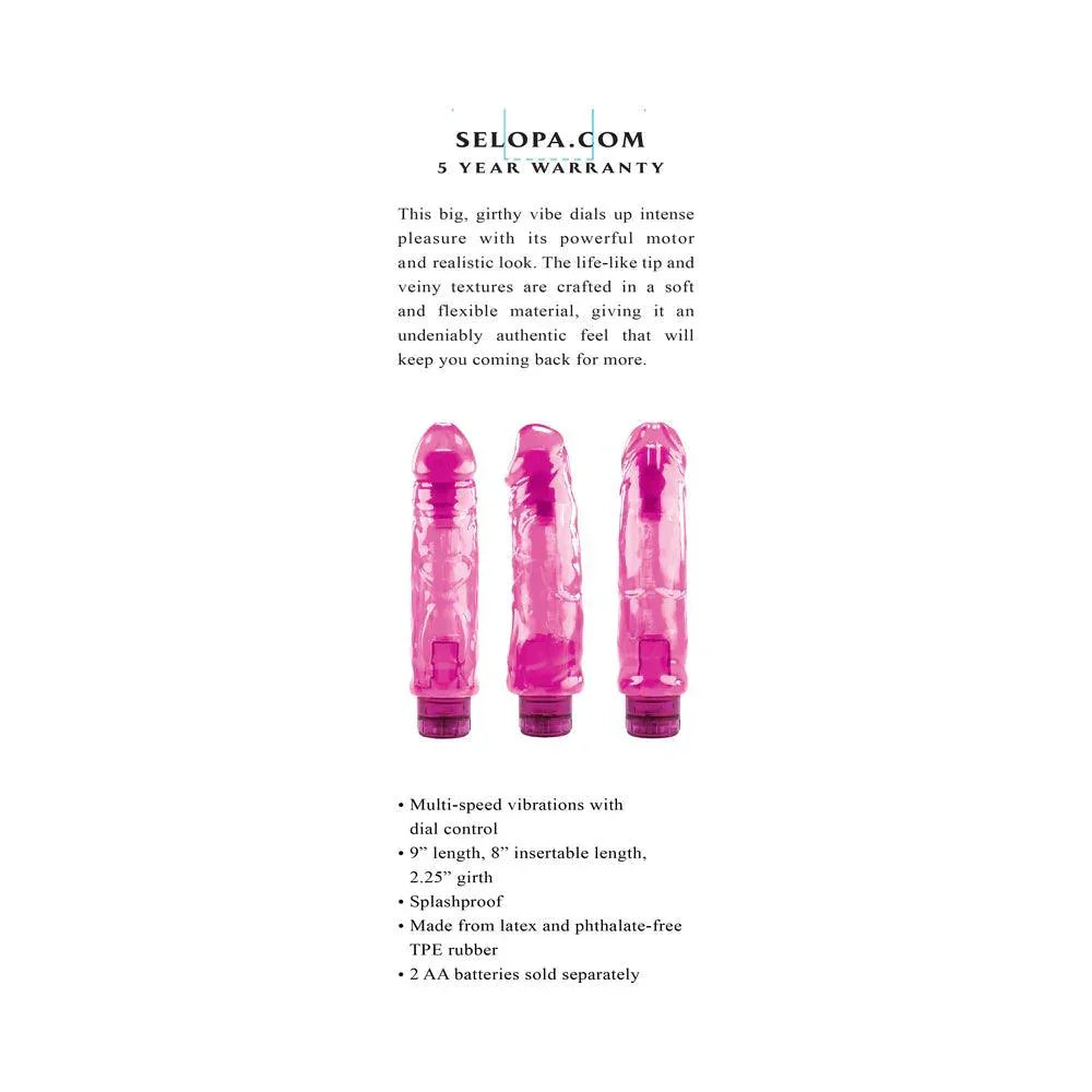 Selopa Thicc Boi Vibrating Vibe Rubber - Buy At Luxury Toy X - Free 3-Day Shipping