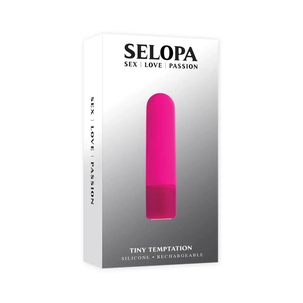 Selopa Tiny Temptation Rechargeable Silicone Bullet Vibrator - Buy At Luxury Toy X - Free 3-Day Shipping