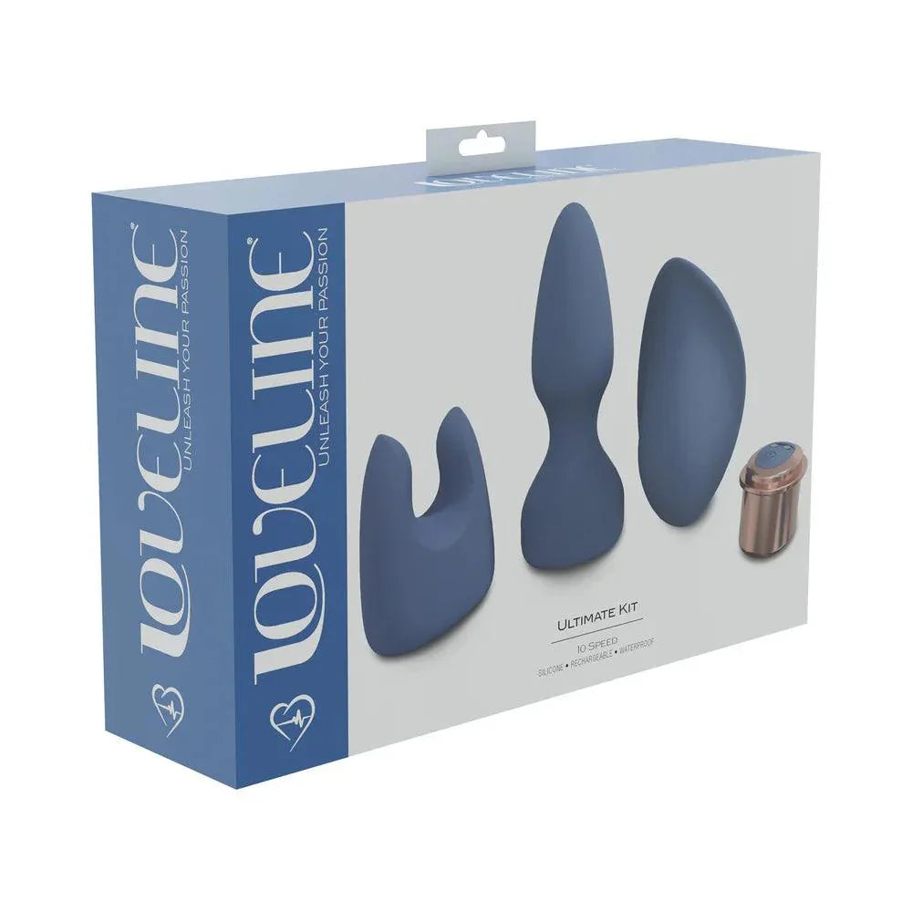 Shots LoveLine Ultimate Kit 10 Speed Silicone Rechargeable Waterproof - Buy At Luxury Toy X - Free 3-Day Shipping