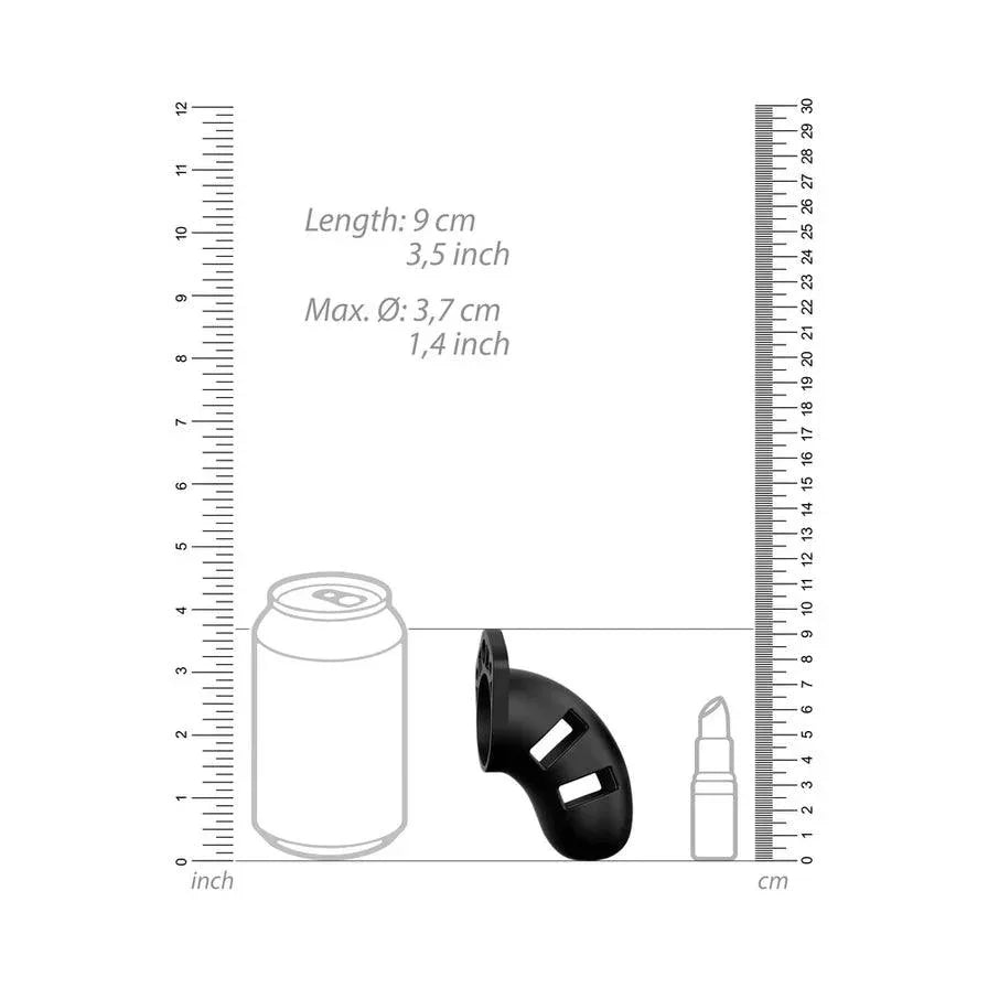 Shots ManCage Model 20 Adjustable 3.5 in. Silicone Chastity Cock Cage - Buy At Luxury Toy X - Free 3-Day Shipping