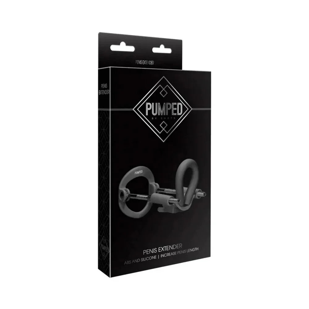 Shots Pumped Silicone & ABS Penis Extender - Buy At Luxury Toy X - Free 3-Day Shipping