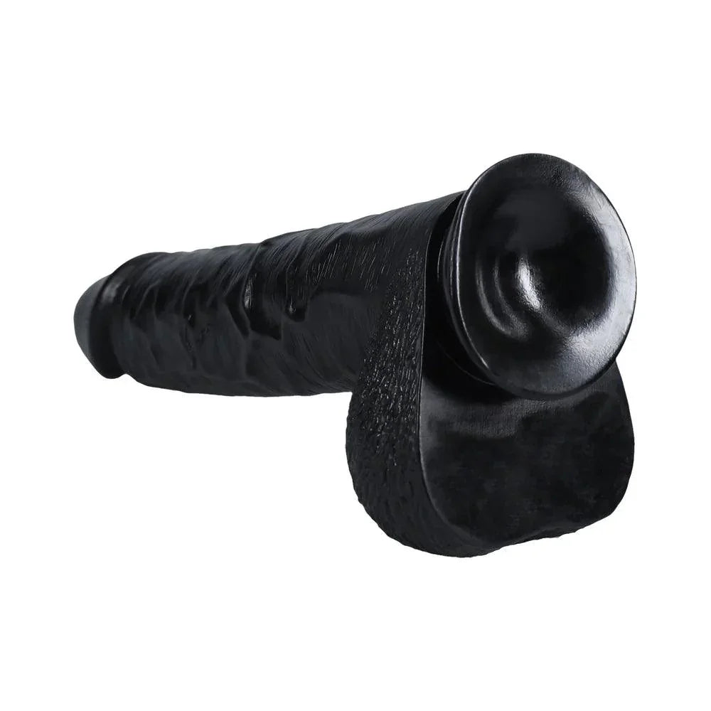 Shots RealRock Ultra Realistic Skin Extra Large Straight Dildo with Balls and Suction Cup 15in - Buy At Luxury Toy X - Free 3-Day Shipping