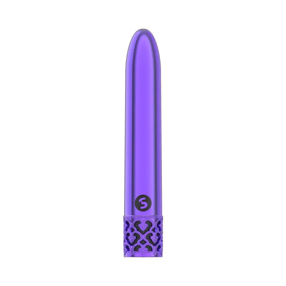 Shots Royal Gems Shiny Rechargeable ABS Bullet Vibrator - Buy At Luxury Toy X - Free 3-Day Shipping