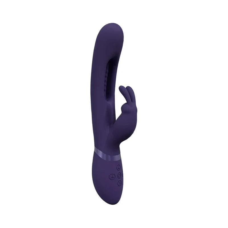 Shots Vive Mika Rechargeable Triple Motor Vibrating Rabbit with G-Spot Stimulator - Buy At Luxury Toy X - Free 3-Day Shipping