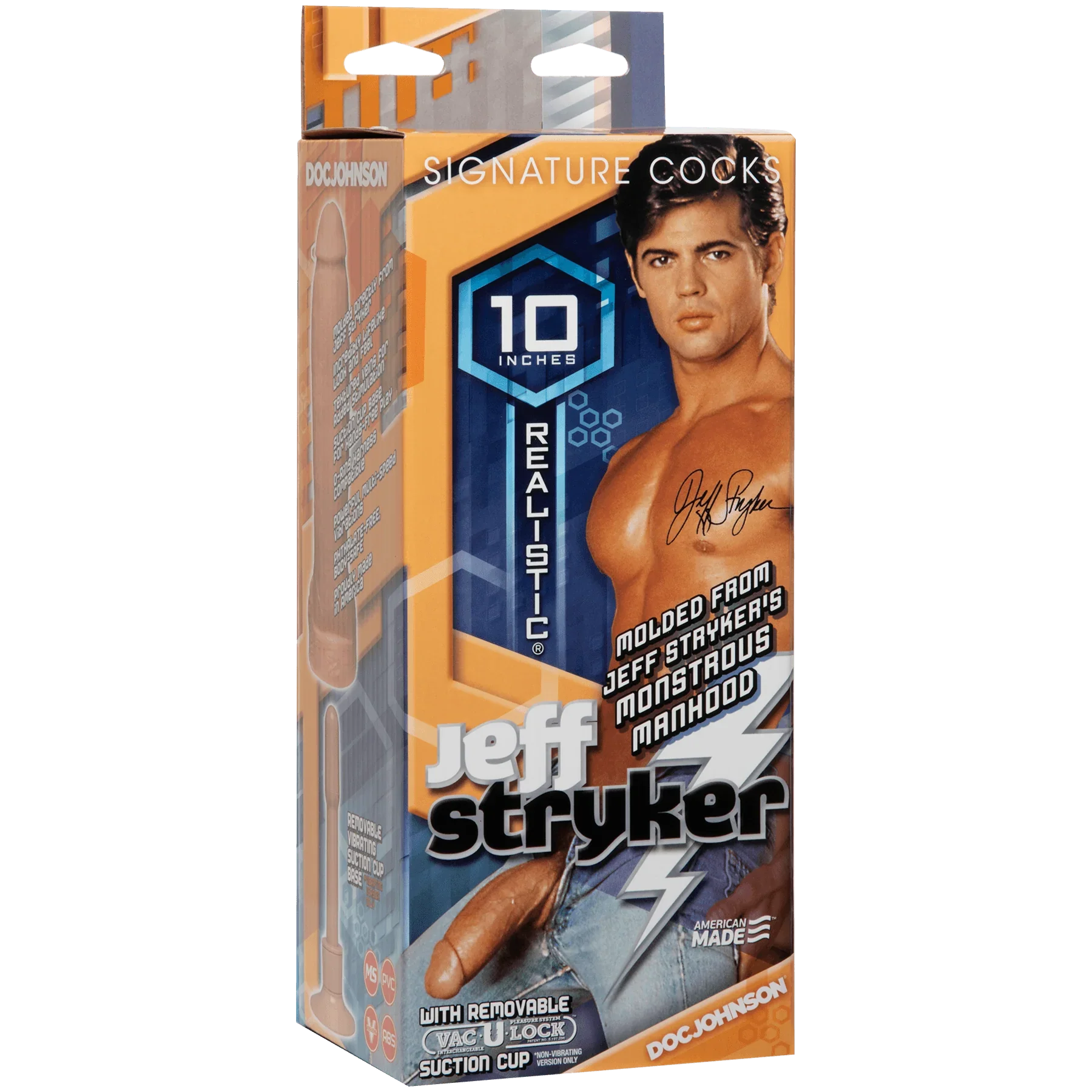 Signature Cocks Jeff Stryker Dildo 10in - Buy At Luxury Toy X - Free 3-Day Shipping