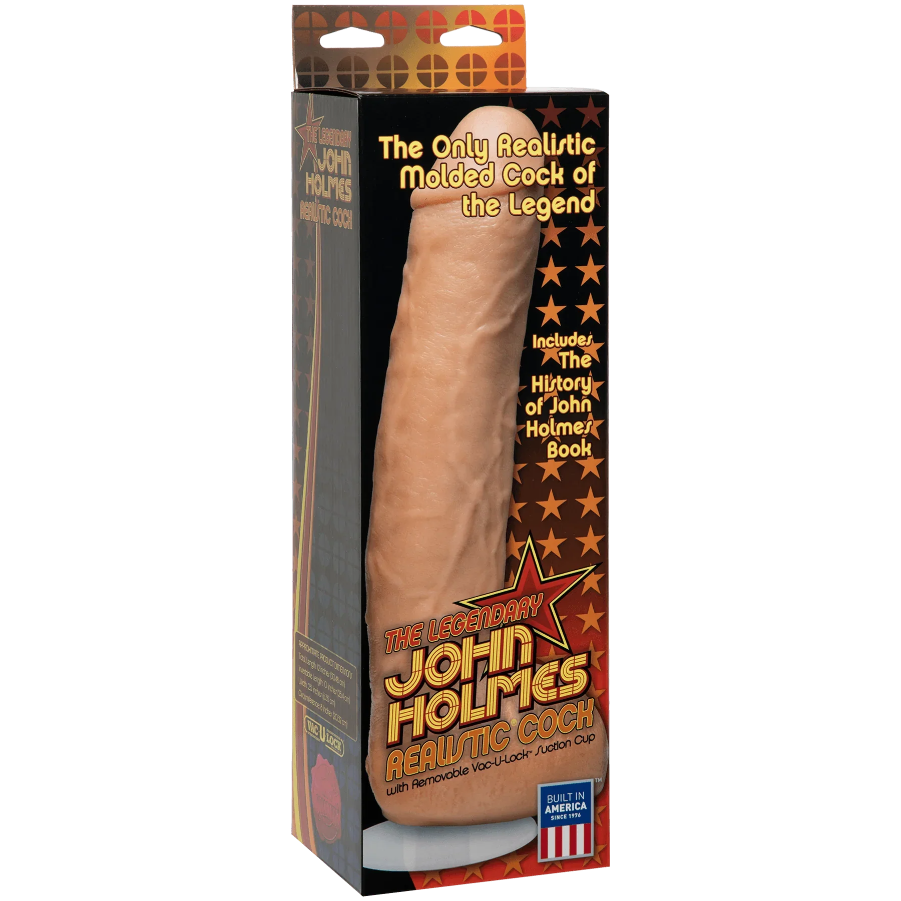 Signature Cocks Legendary John Holmes Realistic Cock 9.5in - Buy At Luxury Toy X - Free 3-Day Shipping