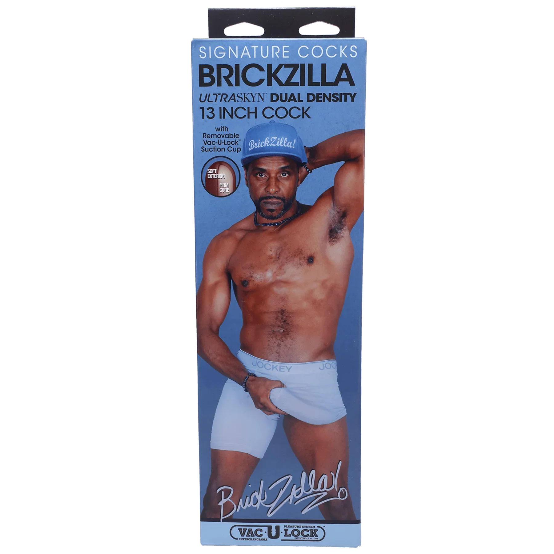 Signature Cocks Ultraskyn Brickzilla 13 inch Dildo - Buy At Luxury Toy X - Free 3-Day Shipping